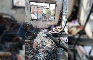İncirliova’da ev yangını