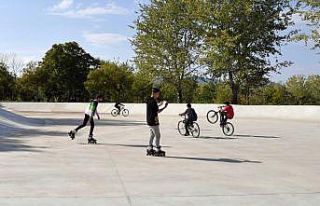 Isparta’da gençlere Gökçay’da yeni kaykay pisti...