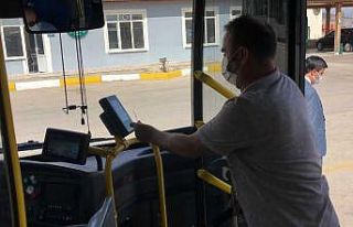 Isparta’da toplu taşıma araçlarında şehit aileleri...