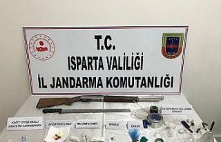 Isparta’da uyuşturucu operasyonu