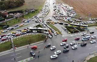 İstanbul trafiğinde Formula 1 yoğunluğu