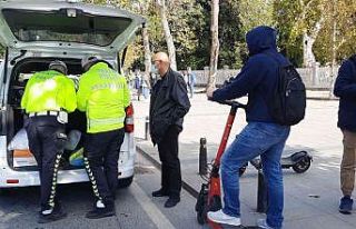 İstanbul’da elektrikli scooter denetimi