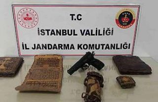 İstanbul’da jandarmadan tarihi eser kaçakçılığı...