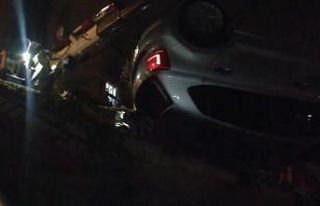 İstanbul’da otomobil 25 metreden uçtu, şoför...