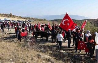 İstiklal Yolu’nda zafer yürüyüşü