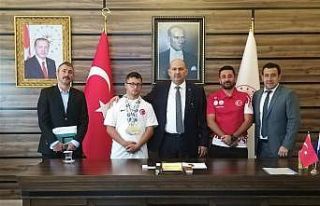 İtalya’da Tekirdağ’ın gururu oldu