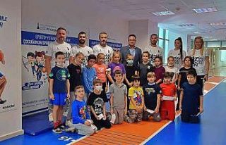 İzmir Büyükşehir Belediyesi sportif yetenek ölçümüne...