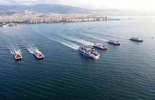 İzmir trafiğinde deniz ferahlığı