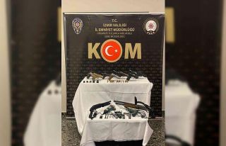 İzmir ve Manisa’da silah kaçakçılığı operasyonu:...