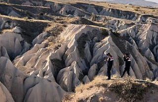 Jandarma Kapadokya’daki usulsüz uygulamaları drone...