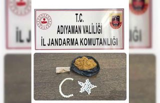 Jandarma uyuşturucu madde ele geçirdi