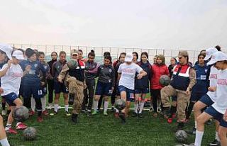 jandarmadan Cumhuriyet kutlamaları etkinliği