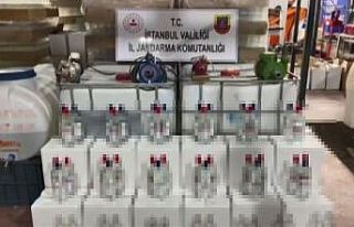 Jandarma’dan sahte alkol operasyonu: 4 gözaltı
