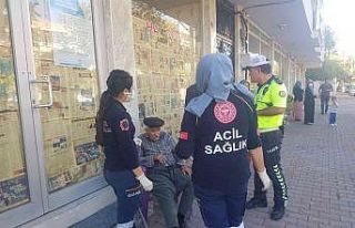 Kağıt toplayıcısının çarptığı yaşlı adam...