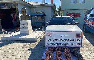 Kahramanmaraş’ta kablo hırsızlığı