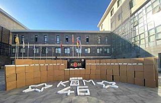 Kahramanmaraş’ta kaçak makaron operasyonları