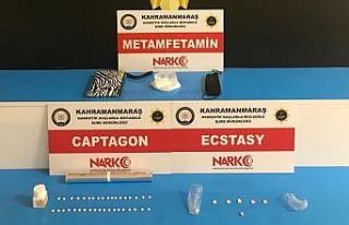 Kahramanmaraş’taki uyuşturucu operasyonunda 2...