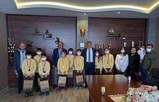 Kandilli’de başarılı sporcular ödüllendirildi