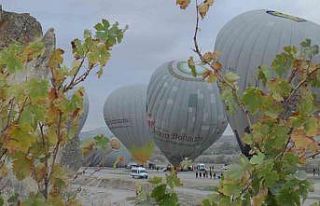 Kapadokya’da sonbahar güzelliği