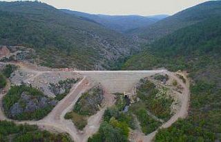 Karabük Aldeğirmen Barajı’nda çalışmalar aralıksız...