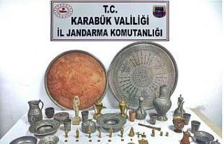 Karabük’te 76 adet tarihi eser ele geçirildi