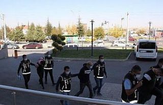 Karaman’da 4 kişi uyuşturucudan tutuklandı