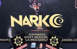Karaman’da uyuşturucu ticareti yapan şüpheli...