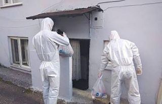 Karantina altındaki vatandaşlara yardımlar sürüyor