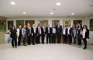 Kartal Belediyesi’nde ‘İMA!’ adlı resim sergisinin...