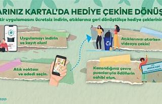 Kartal’da atıklar hediye çekine dönüşüyor