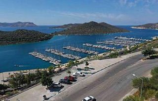 Kaş Seyir Terası projesi tamamlandı