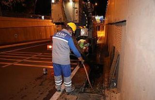KASKİ’den yağmur suyu ızgaralarına temizlik