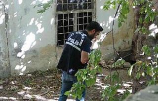 Kayıp şahıs harabe evin bahçesinde yaralı halde...