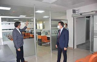 Kaymakam Şahin nüfus müdürlüklerindeki çalışmaları...