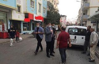 Kaymakam Sinanoğlu esnafla bir araya geldi