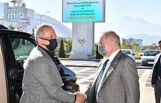 Kayseri ve Mersin Tarsus OSB heyetleri Kayseri’de...