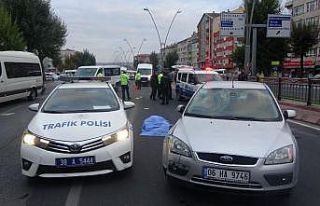 Kayseri’de bisiklet sürücüsünün öldüğü...