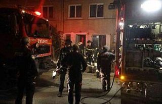 Kayseri’de müstakil evde yangın çıktı