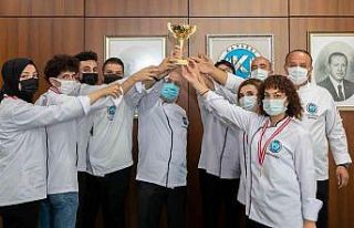 KAYÜ Rektörü, Modern Türk Mutfağı Yarışmasından...