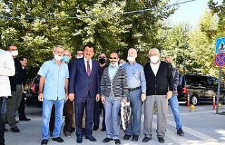 Kernek Meydanı çalışmalarında sona doğru