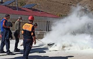 Kiğı Devlet Hastanesi’nde tatbikat