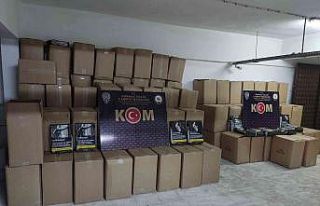 Kırıkkale’de 1,5 ton kaçak tütün ele geçirildi