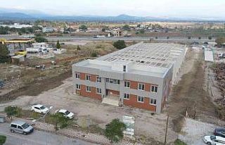 Kırkağaç’ta itfaiye ve şantiye binası hizmete...