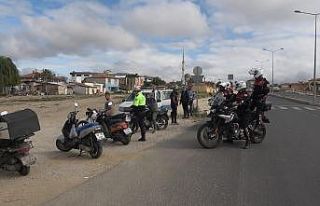 Kırklareli Emniyet’inden motosiklet operasyonu