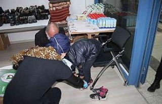 Kışlık bot ve montlar Düzce Belediyesi’nden