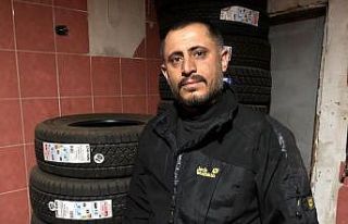 Kışlık lastik değişimleri başladı