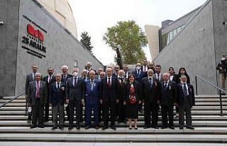 KKTC Cumhurbaşkanı Ersin Tatar Panorama Müzesini...