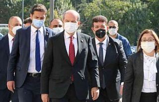 KKTC Cumhurbaşkanı Tatar’dan Başkan Şahin’e...