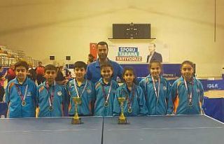 Kocasinan’ın Masa Tenisi Takımları, hep Türkiye...