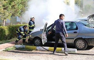 Kontağı çevirince neye uğradığını şaşırdı